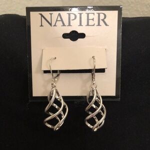 Napier Silver Fashion Earrings